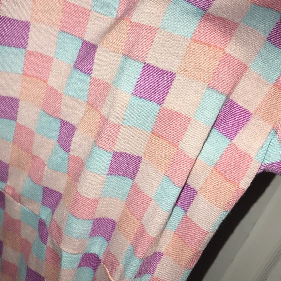 Multi Colored checkered dress - Picture 2 of 2